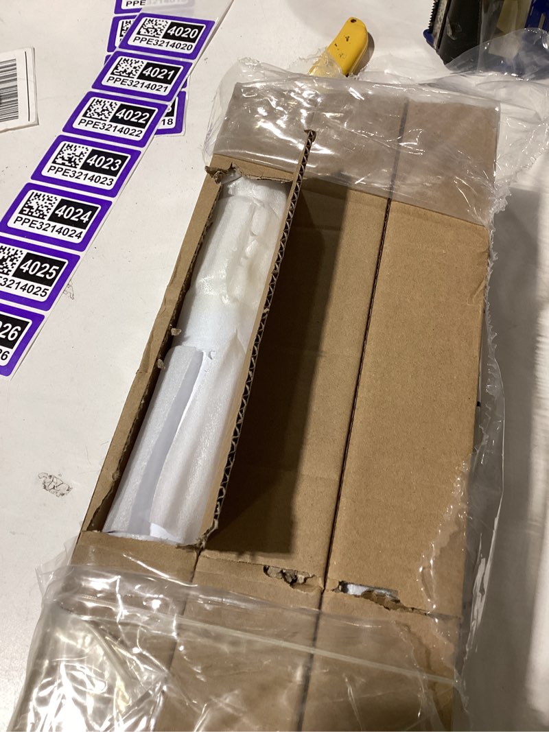 Condition photo showing As Is for Pangda Peel and Stick Wall Molding Kit, 3D Premade Accent Molding Wainscoting Panel for Interior Wall Moulding Decor, Ready to Assemble Wainscoting Accent Panel (3 Set,54 x 24 in) 3 54 x 24 In