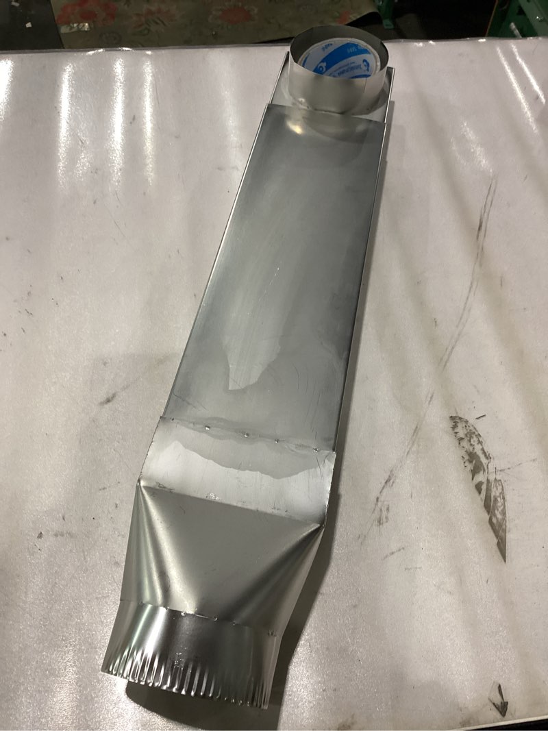 OCZWV 23-43in adjustable dryer vent,telescoping dryer vent,90°Inlet Straight Outlet fit for Whirlpoo