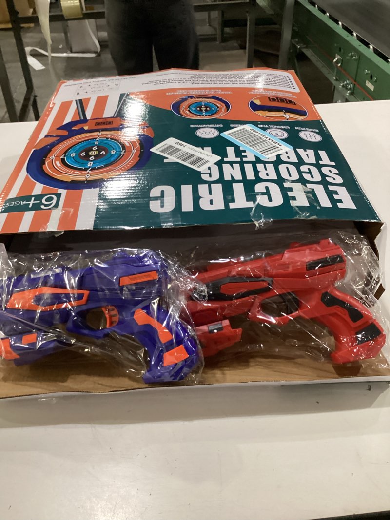 Condition photo showing New/Like New for Shooting Target for Nerf w/Toy Guns and Foam Darts, Upgrade Digital Shooting Game with Touch Screen Practice Target, Electronic Scoring Targets for Nerf Gun for Kids Aged 5 -13 Boys, Girls stand