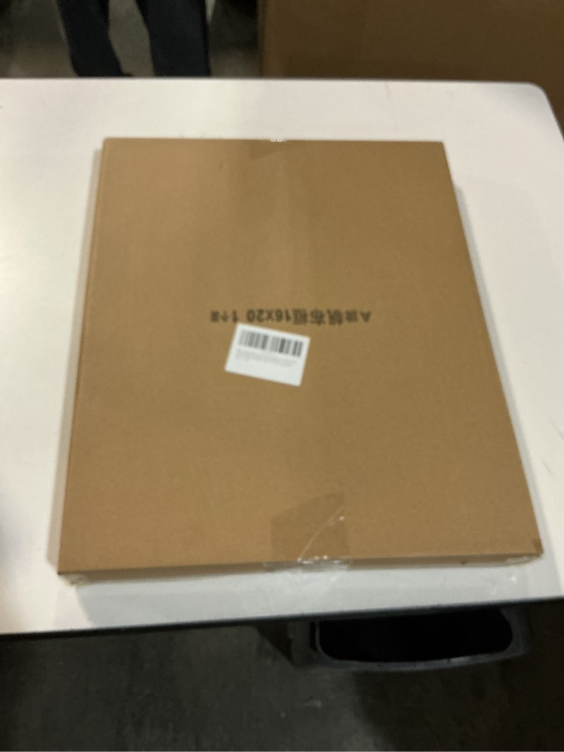 Condition photo showing New/Like New for Abtgt 16x20 Canvas Floating Frame with 0.9" Deep, Black Floater Frame for Canvas Paintings with Adhesive, Vertical or Horizontal Wall Art frame for Prints Oil Painting Diamond Decor, 1 Pack. Black 16x20