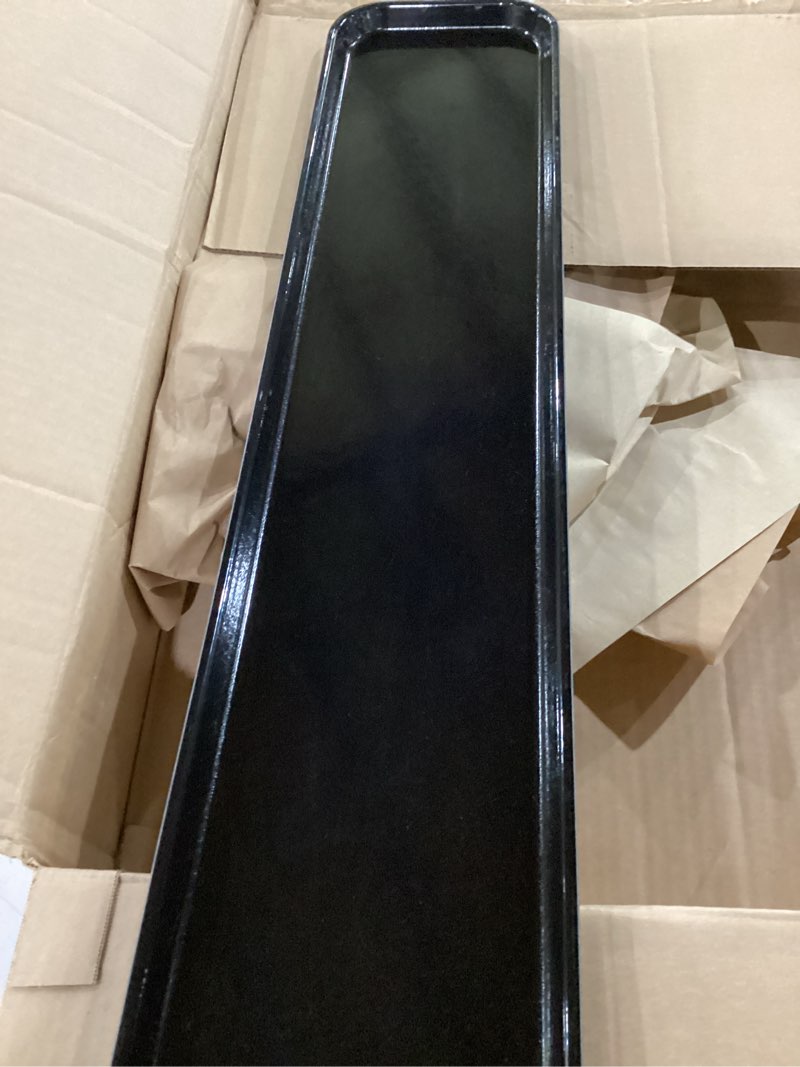 Condition photo showing Good Condition for cambro black fiberglass market display tray