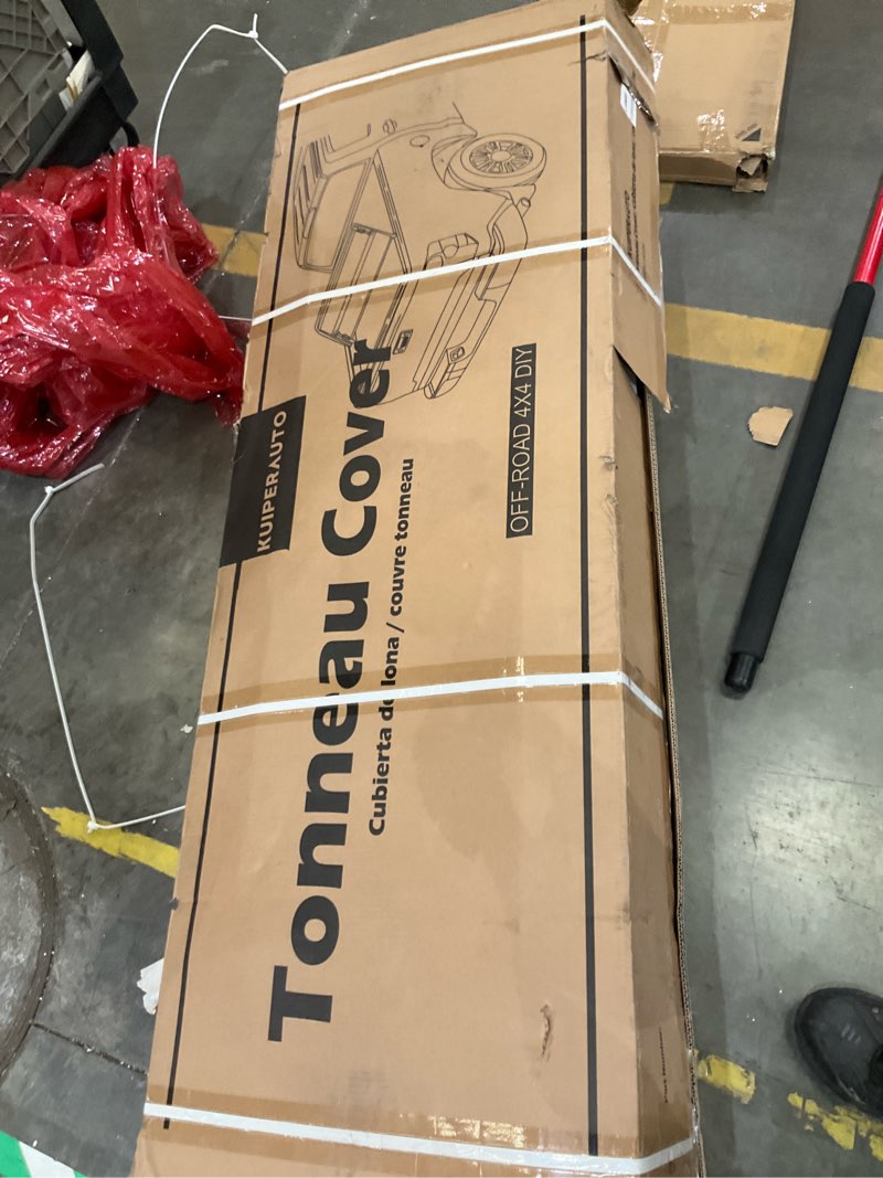 Condition photo showing Good Condition for kuiperauto hard quad truck bed tonneau cover compatible for 2014-2025 toyota tundra fleetside 5.5 ft 66.7 inch on top aluminum bed 5.5ft quad hard 2014-2025