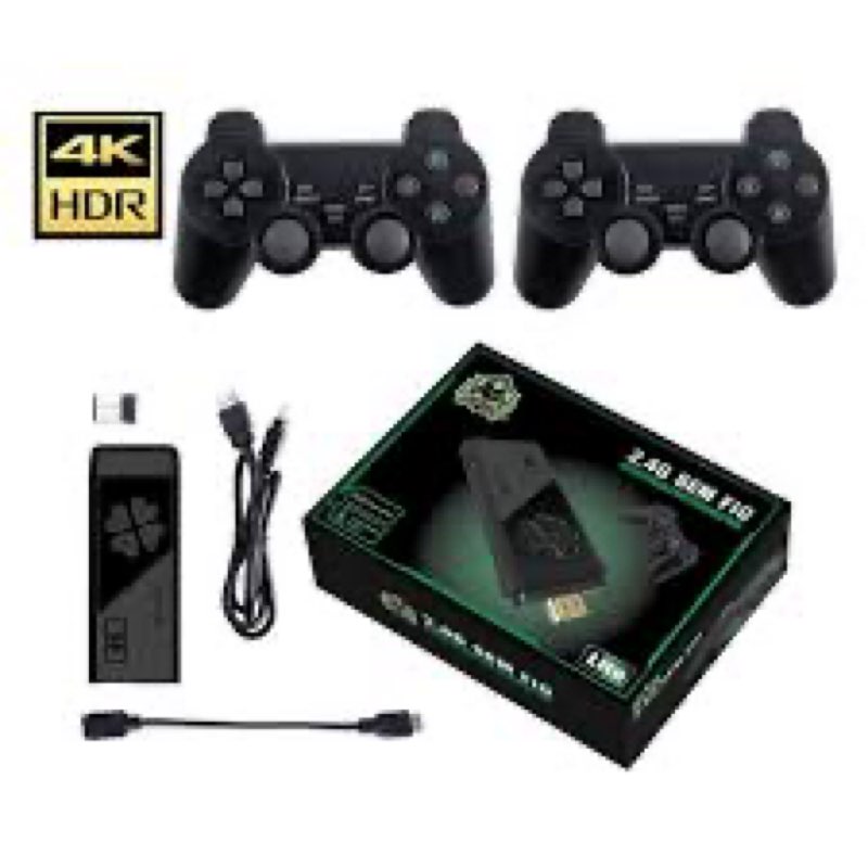 Game King:Retro Game Console,Retro Games Stick with 20,000+ Games,4k Hdmi Output Gaming Stick,TV-Connectable Gaming Console,Plug and Retro Play Video Gamefor TV