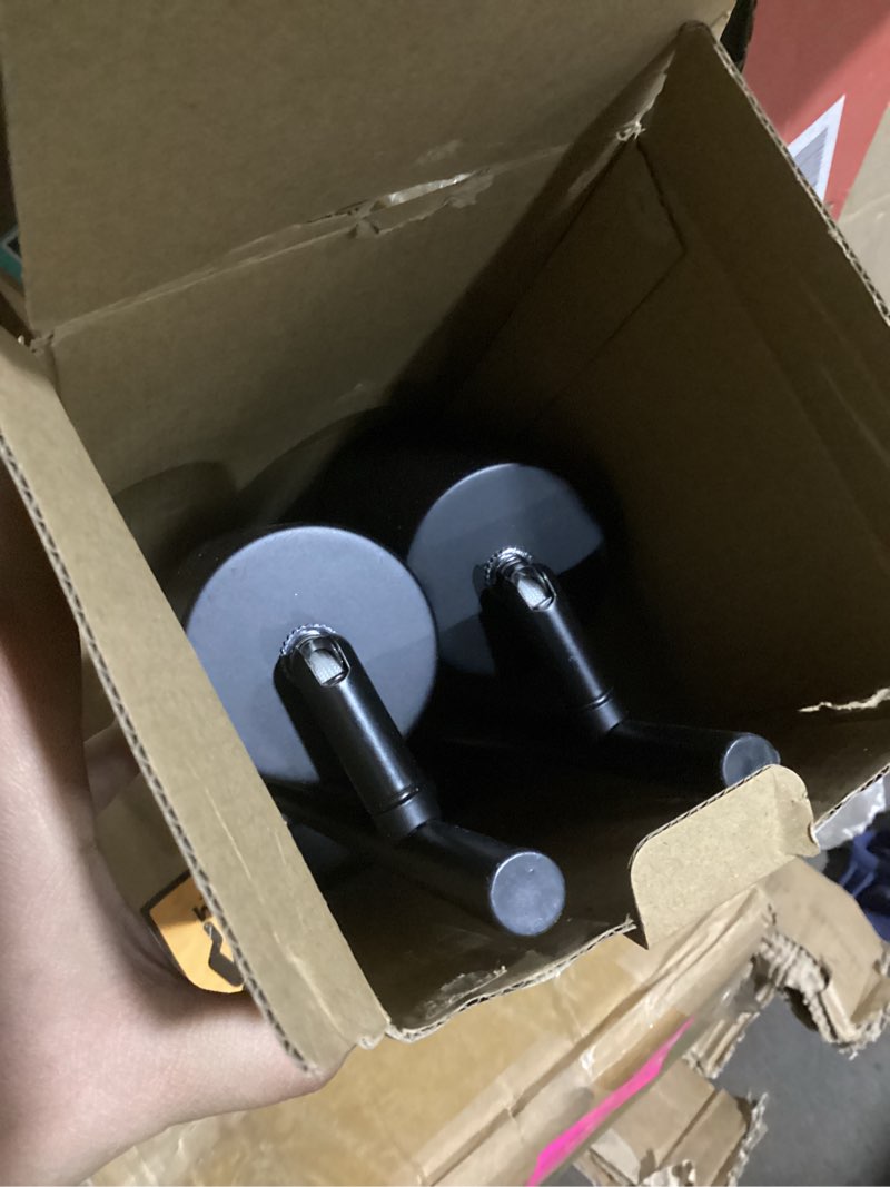 Condition photo showing Good Condition for led 4 light track lighting kit, black ceiling spotlights, modern track light fixture with flexibly rotatable light heads for kitchen, living room, bedroom, includes 4 x gu10 bulb 4-lights