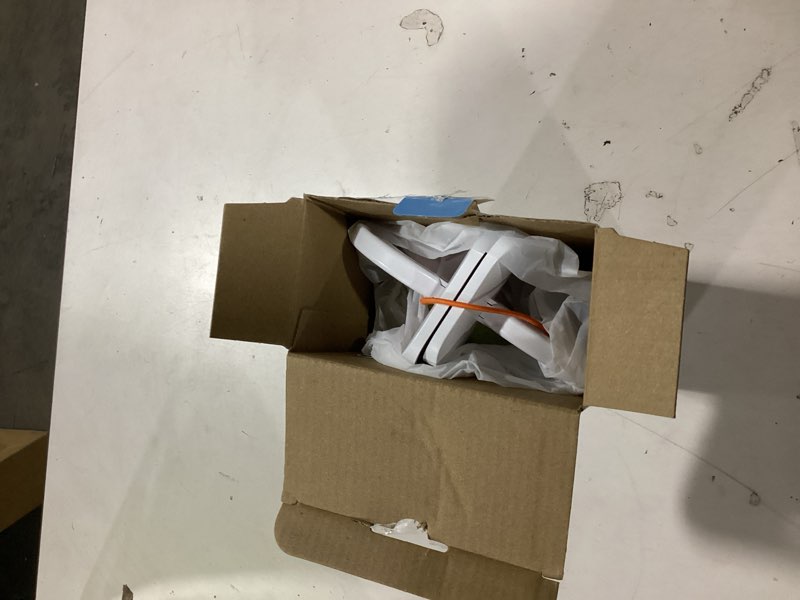 Condition photo showing As Is for Interactive Cat Toys for Indoor Cats: Automatic Flying Bird Feather Wand Chase Exercise Enrichment Stimulation, USB Rechargeable Durable Safe Hanging Toy for Bored Kittens Adult Multi Cat Households White