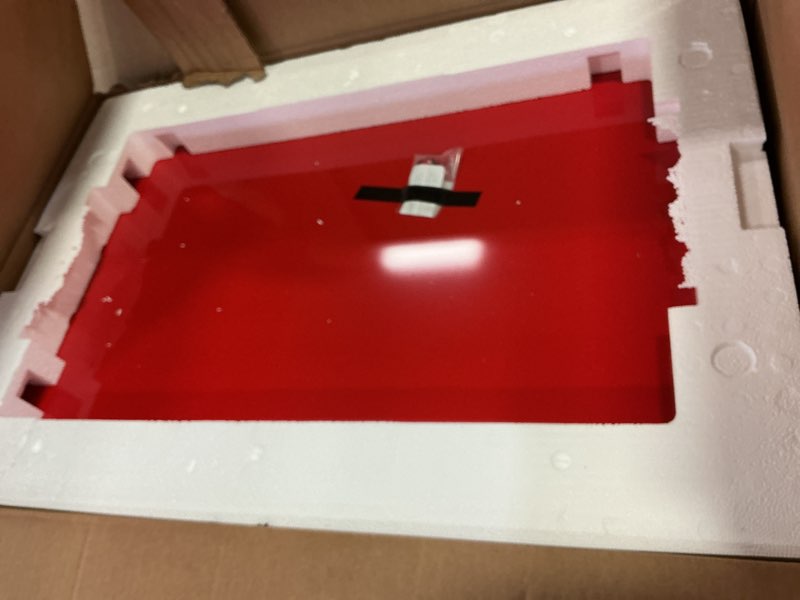 Condition photo showing Good Condition for Craftsman Cabinets 5 Drawers 18  D 34  H 26  W Red CMST98264RB