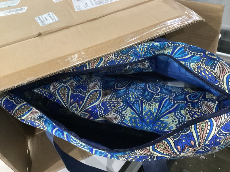 Condition photo showing As Is for Kyerlish American Mahjong Tile Set with Blue Printed Carrying Bag, 166 Premium Tiles, 4 All-in-One Color Racks/Pushers, Mah Jongg Sets, Mahjong Game Set for Travel, Christmas, Birthday Gifts Blue?blue Tiles?