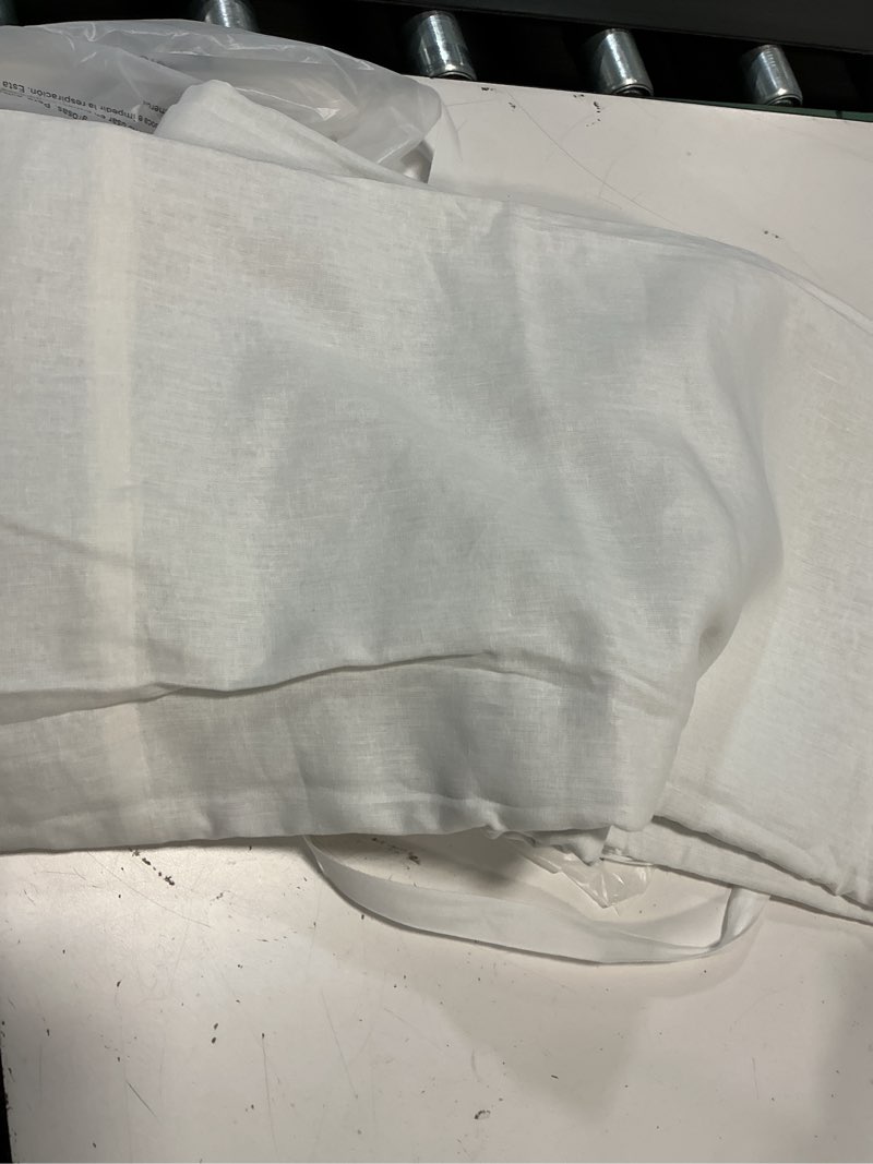 Condition photo showing Good Condition for european linen true blackout curtain 48 x84 (1 pcs 