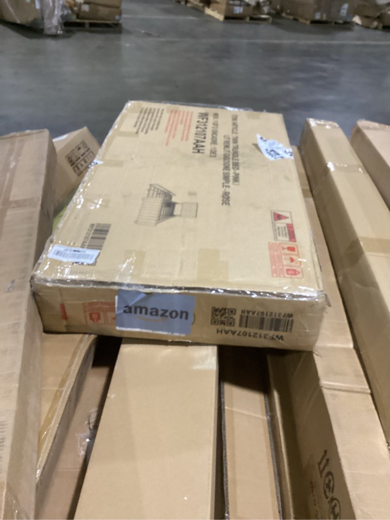 TWIN TRUNDLE BED PINK