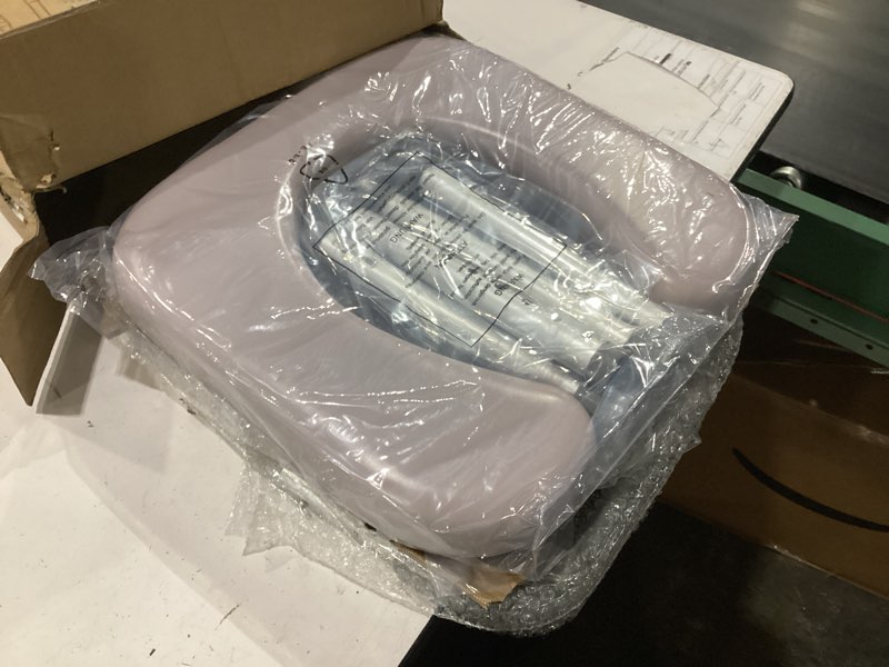 Condition photo showing New/Like New for homland toilet seat risers for seniors,raised toilet seat with handles & padded seat, adjustable height & width, 400lb elevated toilet seat for elderly, handicap, fit any toilet