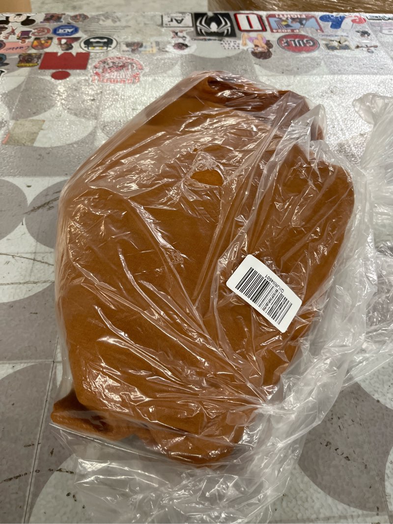 Condition photo showing Good Condition for european linen duvet cover set, full/queen, terracotta