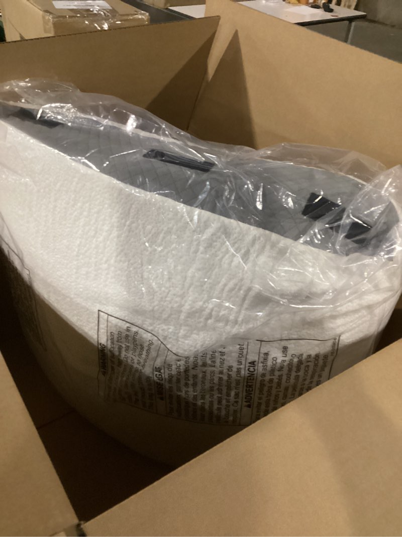Condition photo showing Good Condition for SIMILAR TO STOCK PHOTO… Wedge Pillow for Sleeping, Adjustable 9&12 Inch Foldable Bed Wedge Pillow Set, Orthopedic Memory Foam Triangle Pillows Wedge, 7-in-1 Elevated Pillows for Leg and Back Support, White/Grey White/Grey Adjustable 9&12 Inch