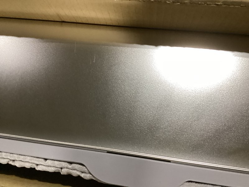 Condition photo showing As Is for L7 Pro-Stainless Steel Litter Box with Lid, XXL Extra Large Enclosed Metal Cat Box for Kitty&Big Cats, Odor Control - Cat Litter Deodorizer, High Sided Enclosure with Scoop & Mat, Anti-Leakage-Grey