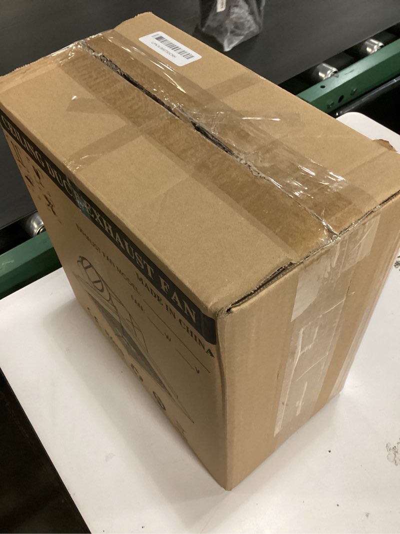 Condition photo showing New/Like New for Bathroom Exhaust Fan for Ceiling,Household Bath Vent Ventilation Fan,110 CFM,4-in Duct,1.0 Sones Quiet Operation,13W Energy-Saving 12" Plastic Panel Shower Vent Extractor,10"x10" Mounting Hole