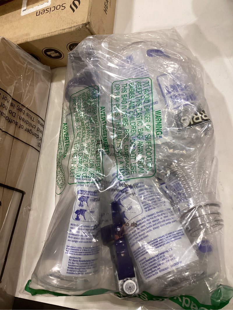 Condition photo showing As Is for harris chemically resistant professional empty spray bottles, 32oz (3-pack), for cleaning solutions and water 3 count (pack of 1)