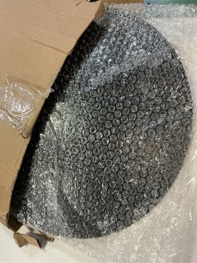 Condition photo showing New/Like New for Baffle for Bird Feeder, 15.7 Inch All Metal Heavy Duty Weather Protective Dome, Squirrel Weather Guard Cover for for Hanging Bird Feeders Hummingbirds Feeders Outdoor Large 15.7"