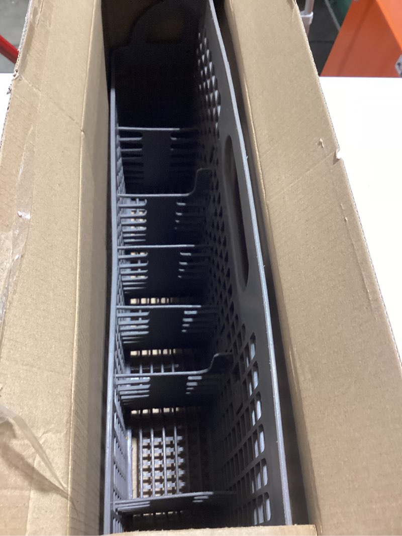 Condition photo showing Good Condition for ami parts 8531233 wp8562043 universal dishwasher silverware basket replacement fit for whirlpool kitchenaid dishwasher utensil rack basket, replaces 8531233,8562043, wp8531233vp