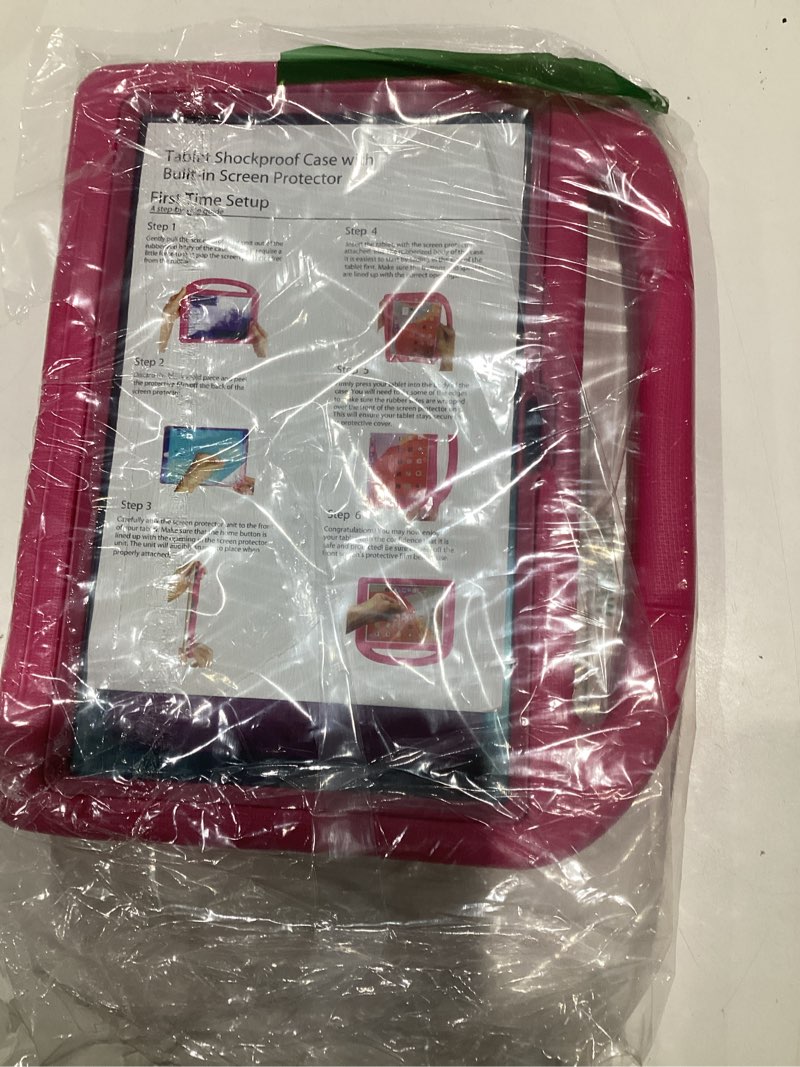 Condition photo showing Good Condition for 11in tablet case for kids, not suitable for onn nokia 11 inch tablets -lightweight shockproof protecctive case with screen protector handle stand -pink yud-pink