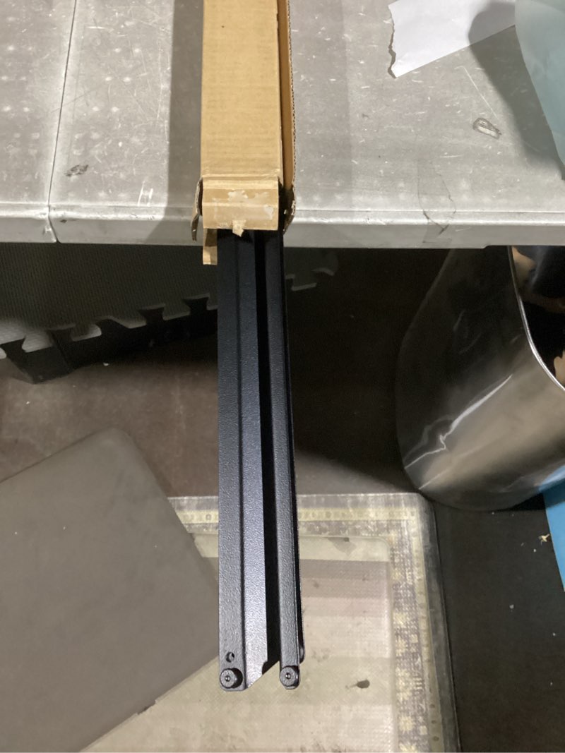 100+ bought last week Project Source Heavy Duty Black Metal Frame kit with Solid/Ventilated Shelves ( 36-in W x 18-in D x 3-in H ) Item #5638894 | Model #310-PSF3618