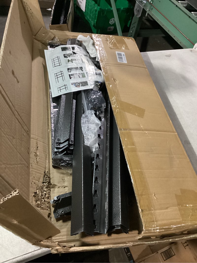 Condition photo showing Good Condition for 3 Tier Garage Storage Shelves,Heavy-Duty Unit with Wheels,Easy to Assemble Adjustable Metal Garage Shelving for Kitchen Warehouse Tool Room(Size:60cmX40cmX80cm)