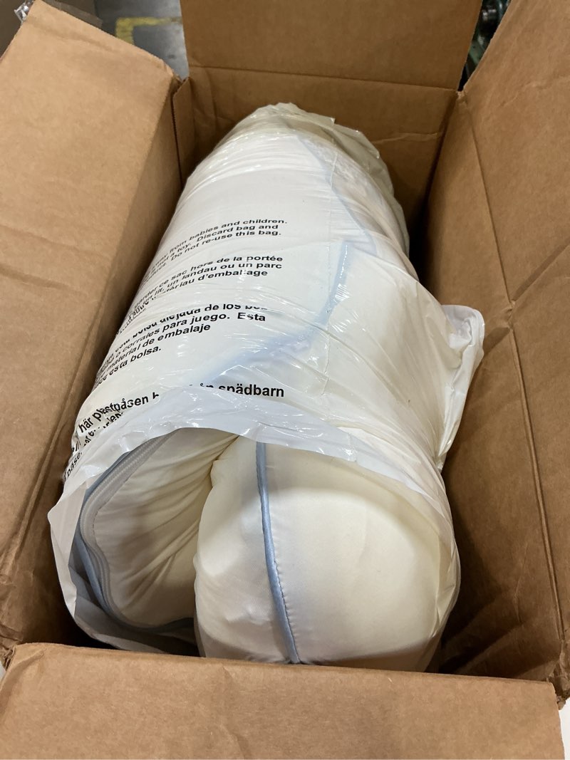 Condition photo showing As Is for Side Sleeper Bean Shaped Memory Foam Pillow (24" x 16" x 5")