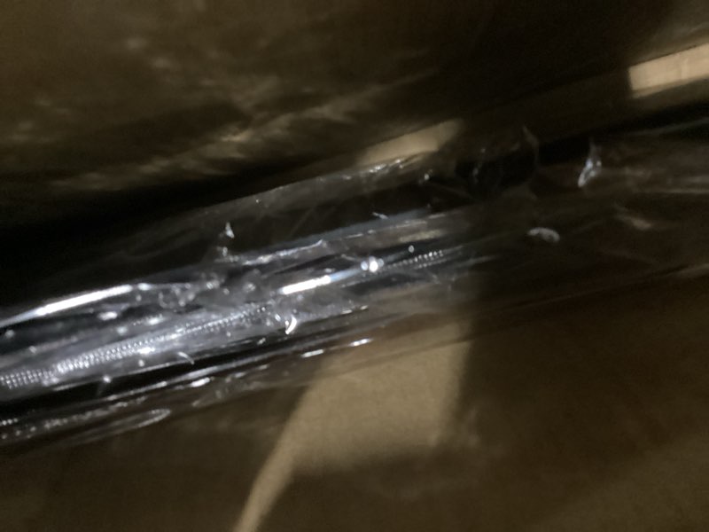 Condition photo showing As Is for window visors rain guards for 2024 2025 2026 toyota grand highlander & lexus tx, out-channel window vent wind deflectors visors shades 2024-2026 toyota grand highlander