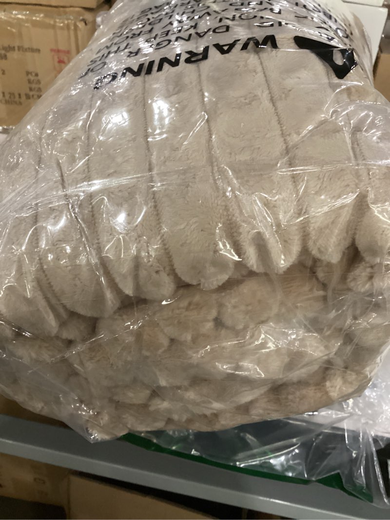 Condition photo showing Good Condition for smiry couch cover for dogs washable, non slip fuzzy pet couch covers for 3 cushion sofa pet friendly, thick soft sofa slipcovers cushion protector (khaki, 27.6" x 70.9") khaki 27.6" x 70.9"