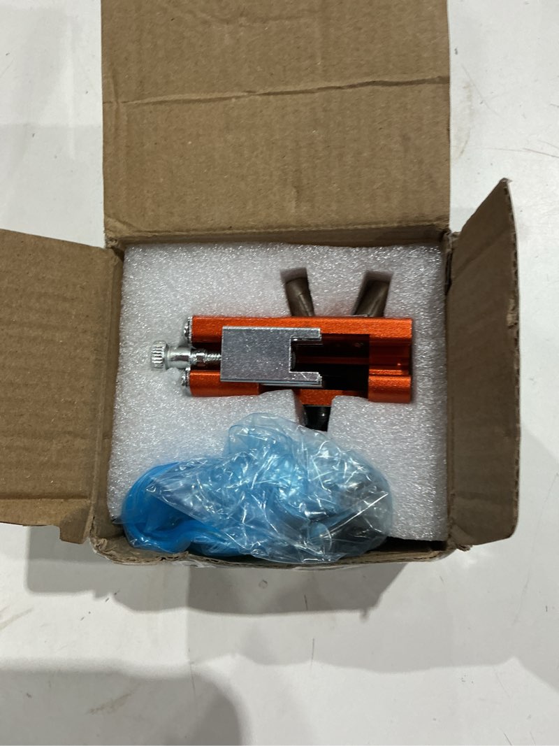 Condition photo showing As Is for qtg manual chainsaw sharpener,chain sharpener,chain saw sharpener portable hand crank chain sharpening tool with durable clamp - easy to use & accurate chain grinder set for all standard chainsaws