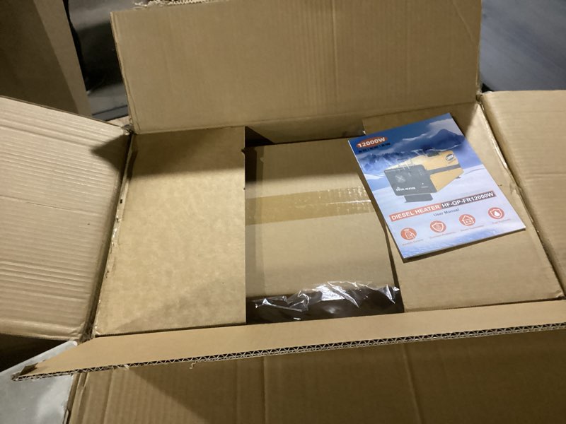 Condition photo showing Good Condition for 12000W Diesel Heater, 110V/24V/12V Ultra Parking Heater with Remote Control and LCD Display, 2025 Upgraded All-in-One Instant Heat Low Noise for RV Truck Boat Bus Home Shop(NO Ticking) (FR12000W)
