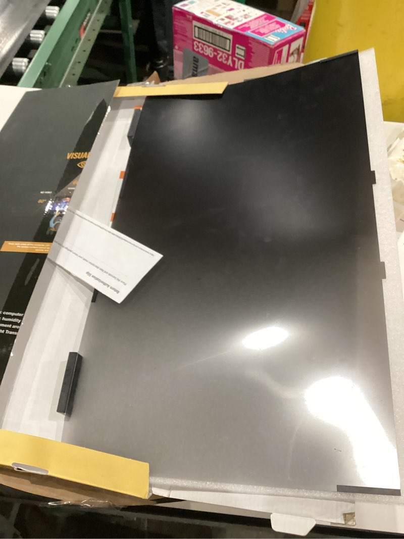 Condition photo showing Good Condition for Magnetic Computer Privacy Screen 24 Inch, Removable Hanging Privacy Screen Shield for Frameless Monitor 16:9 Widescreen, Anti Blue Light Privacy Filter, Anti-Glare Protector