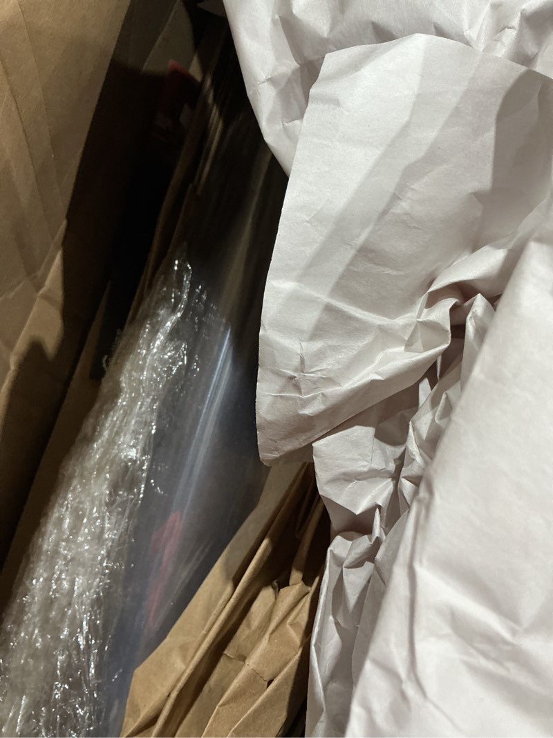 Condition photo showing Good Condition for clear table cover protector 37 x 77 inch, 2mm thick table protector for dining room table, clear plastic table cover, table pad mat for kitchen, writing desk pad for desktop clear 2mm 37" x 77"