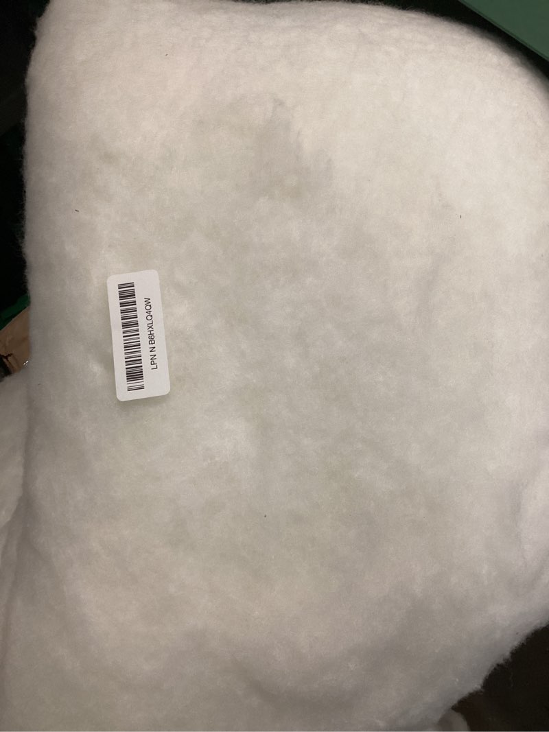 Condition photo showing Good Condition for upholstery quilt batting, 48 inch x 10 yards polyester batting multipurpose wadding fabric fiber stuffing for cushion pillows, bedspreads, padding, interior decoration stuffing - crafts