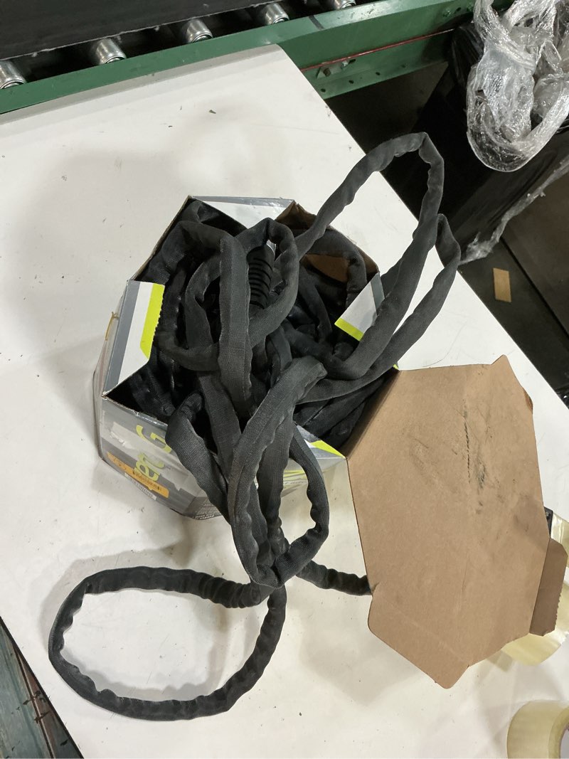 Condition photo showing As Is for apex zero-g 4001-100 garden hose, 5/8 in, 100 ft l, coupling, fiber, gray
