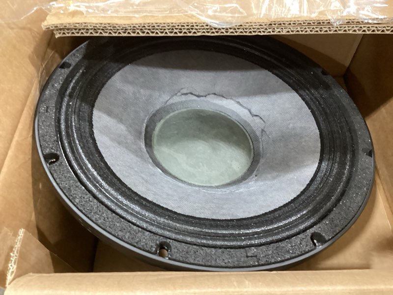 Condition photo showing As Is for b&c speakers 12mh32-8 12-inch woofer with 8 ohms impedance 400 watts rms 800 watt max pro audio component speaker driver for motorcycle car