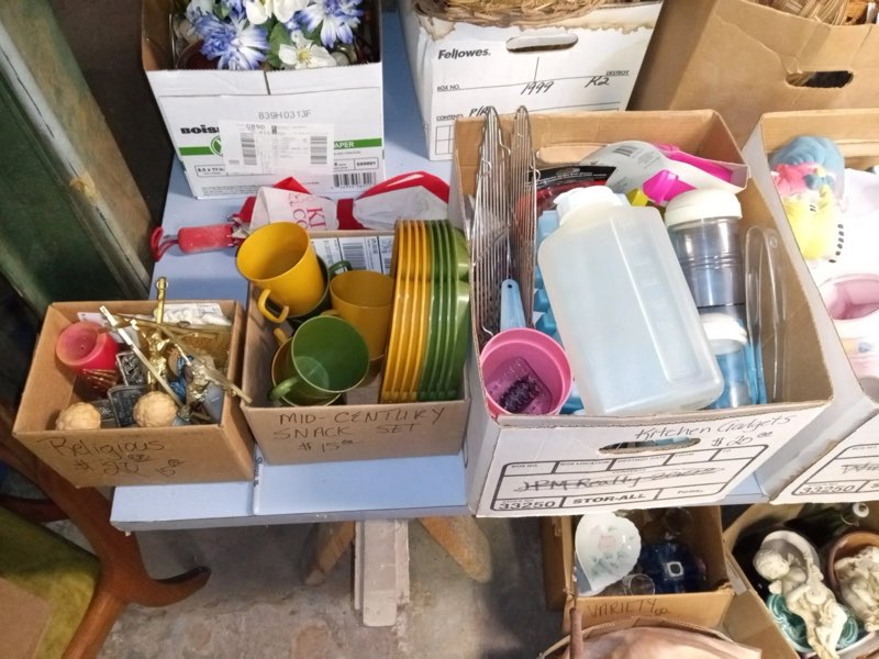 assorted household items, 5pcs