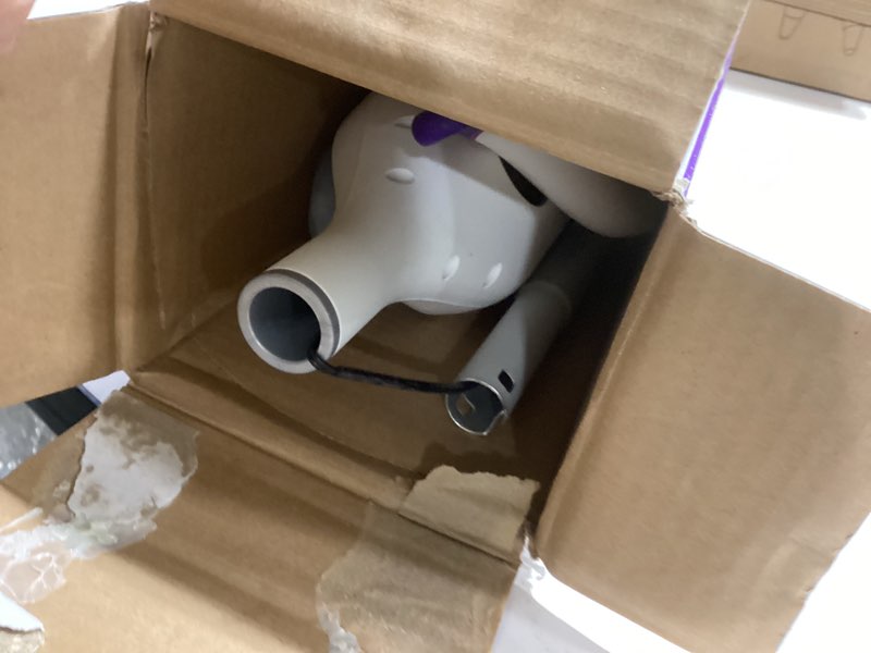 Condition photo showing Good Condition for Swiffer PowerMop Multi-Surface Mop Kit for Floor Cleaning, Includes PowerMop, 2 Mopping Pad Refills, 1 Cleaning Solution with Fresh Scent and 2 Batteries Purple and White