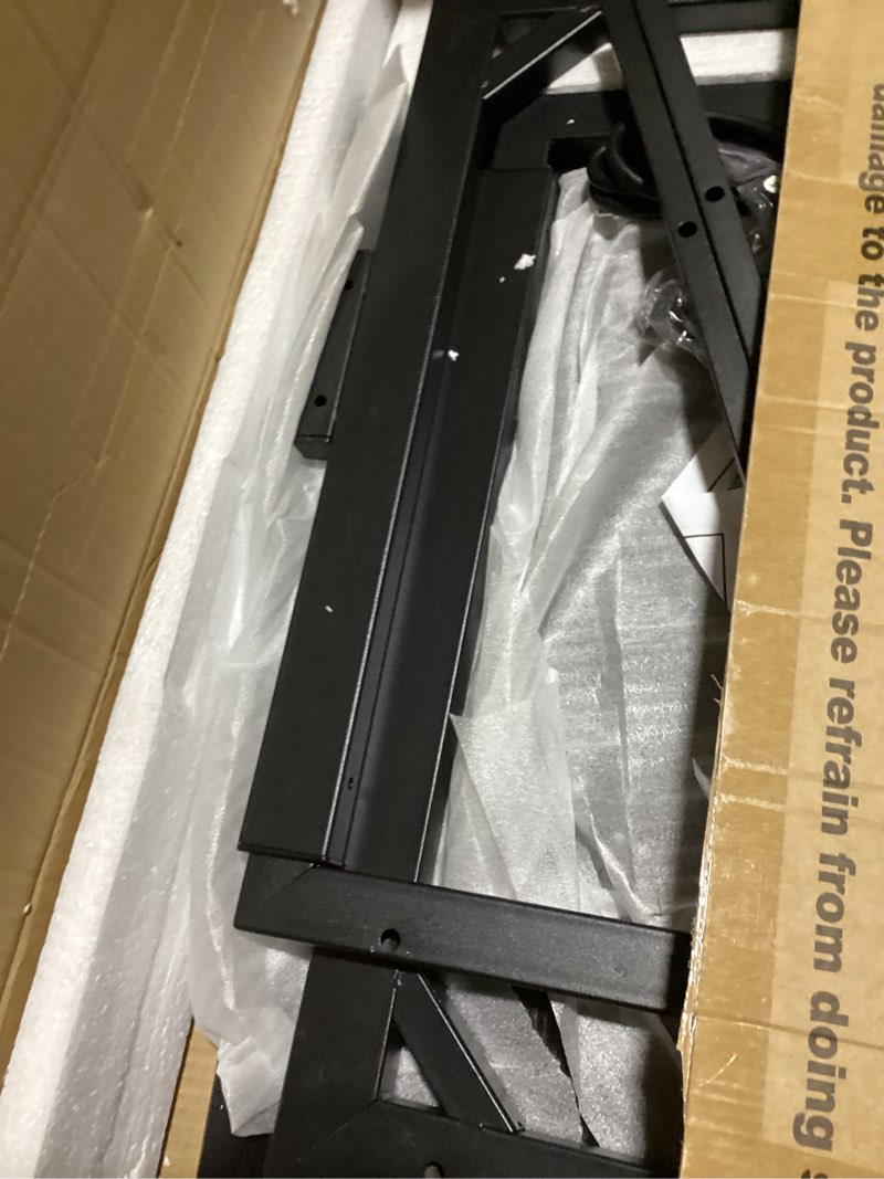 Condition photo showing New/Like New for height adjustable computer tower stand with charge station and usb charging port, 2-tier atx-case cart, under desk mobile pc stand, cpu holder cart with locking caster wheels for fits most pc black 25.2"