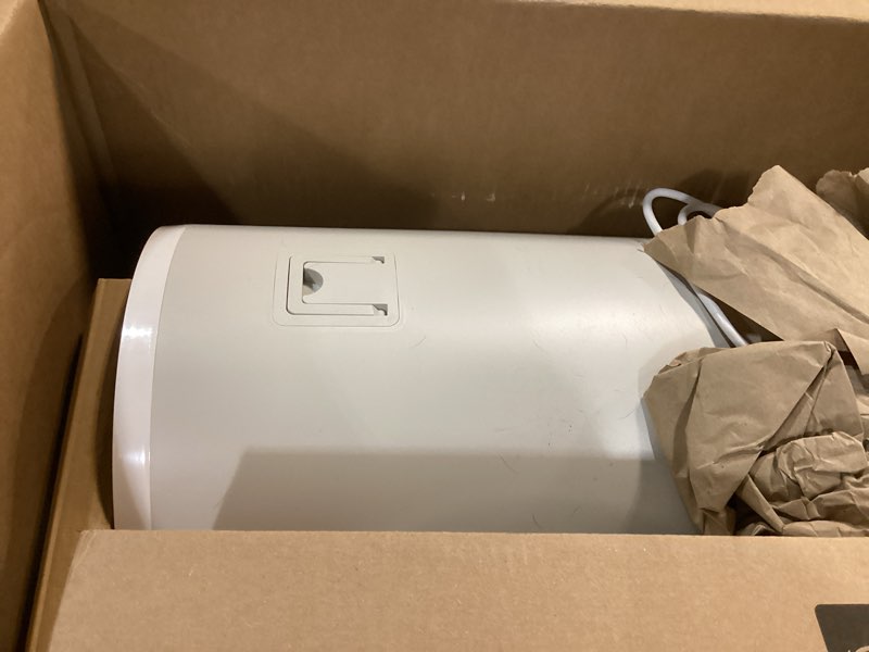 Condition photo showing As Is for Keenray Towel Warmer for Bathroom, Luxury Towel Warmer Bucket with Timer, LED Display for Time and Temperature, Delay Time Up to 24 Hours, Child Lock, Hot Towel Heater, Gifts for Mom,Dad,Him,Her Silver Grey