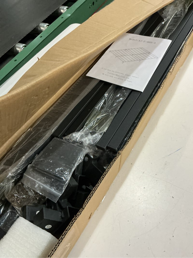 Condition photo showing Good Condition for amazon basics-metal bed frame, non-foldable platform bed, easy assembly, queen, 60w x 80l in, black