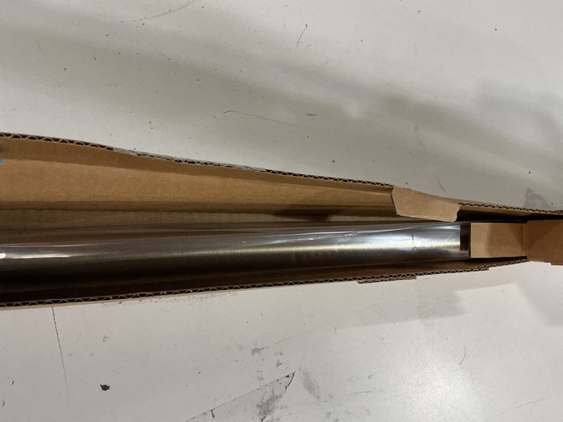 Condition photo showing New/Like New for Ivilon Window Curtain Rod Decorative End Cap Design, 1 Inch Rod, 28 to 48 Inch. Warm Gold 28" to 48" Warm Gold