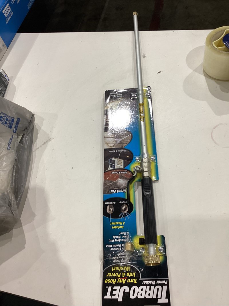 Condition photo showing Good Condition for turbo jet power washer high pressure spray nozzle