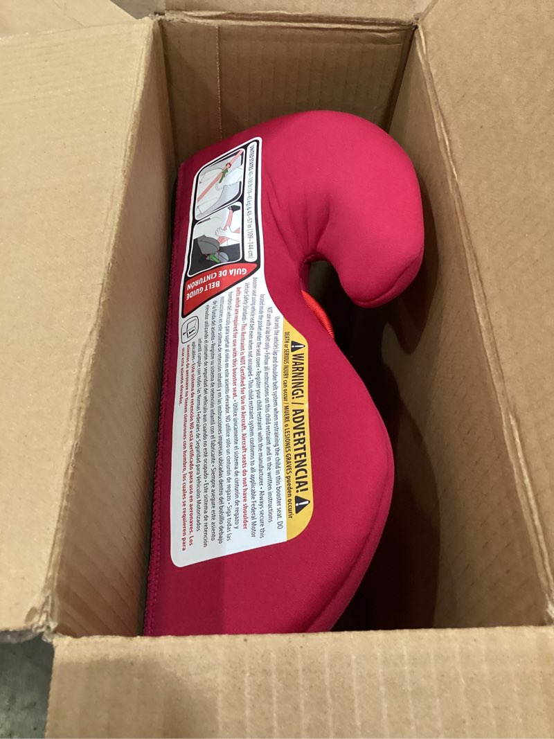 Condition photo showing Good Condition for diono solana lite backless booster car seat, lightweight & portable for travel, machine washable covers, 40-100 lbs, pink cotton candy solana lite single pink