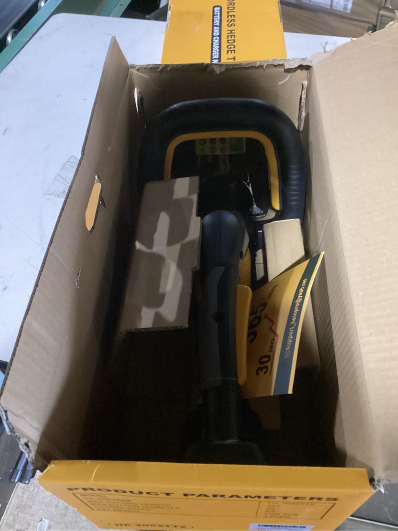 Condition photo showing Good Condition for heinpro cordless hedge trimmer 22-inch compatible with dewalt 20v max battery, electric hedge trimmer cordless, bush trimmers for garden, battery powered hedge trimmers, black (tool only)