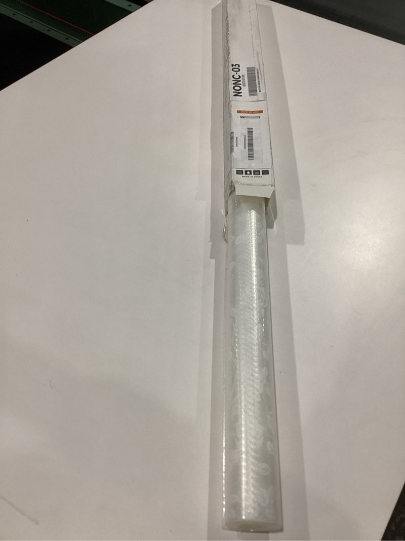 Condition photo showing New/Like New for Cooyes Shelf Liner – Premium Non-Adhesive Cabinet & Drawer Liner for Kitchen – Waterproof Shelf Paper with Modern Pattern – Durable EVA Cabinet Mat – Easy to Cut ?23.6" W x 118" L? Pearly White 23.6"W x 118"L