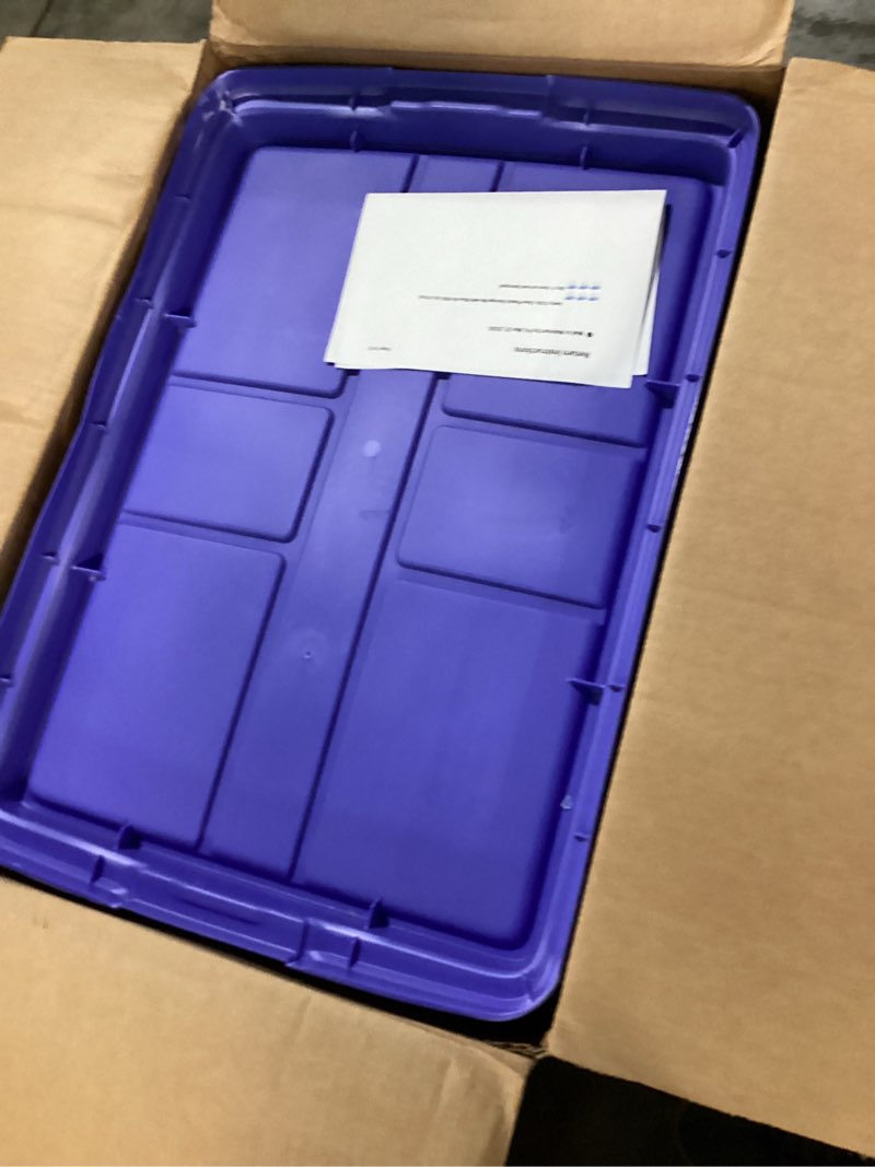 Condition photo showing As Is for hms storage container 6 pack