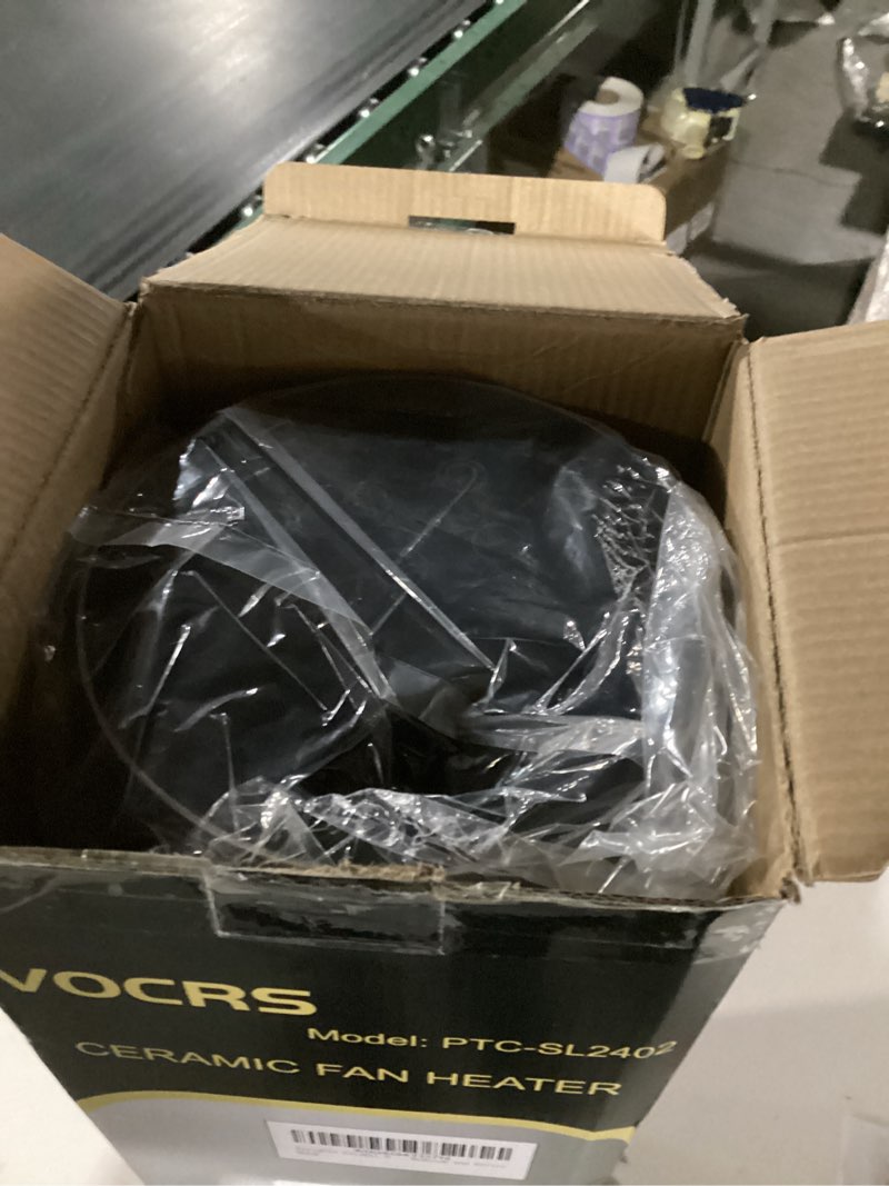 Condition photo showing Good Condition for Space Heater for Indoor Use with Remote - 70° Oscillating Tower Electric Heater, 24 Inchs, 12H Timer, 1500W Quiet PTC Ceramic Heating with Thermostat, Fast Safety Heat for Office, Home, Bedroom