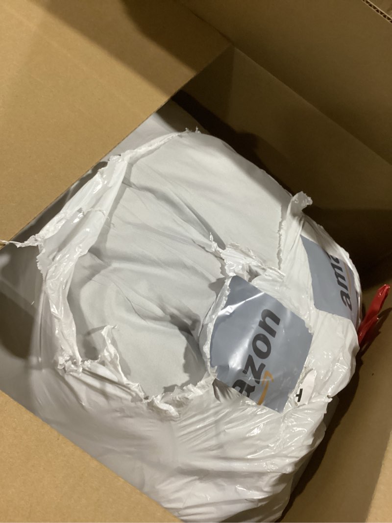 Condition photo showing Good Condition for Andency Light Grey Comforter Set King, 3 Pieces Boho Tassel Lightweight Bedding Comforter Sets for King Bed, All Season Soft Fluffy Fringe Bed Set (104x90In Comforter & 2 Pillowcases) King (104"x90") 14 - Light Grey