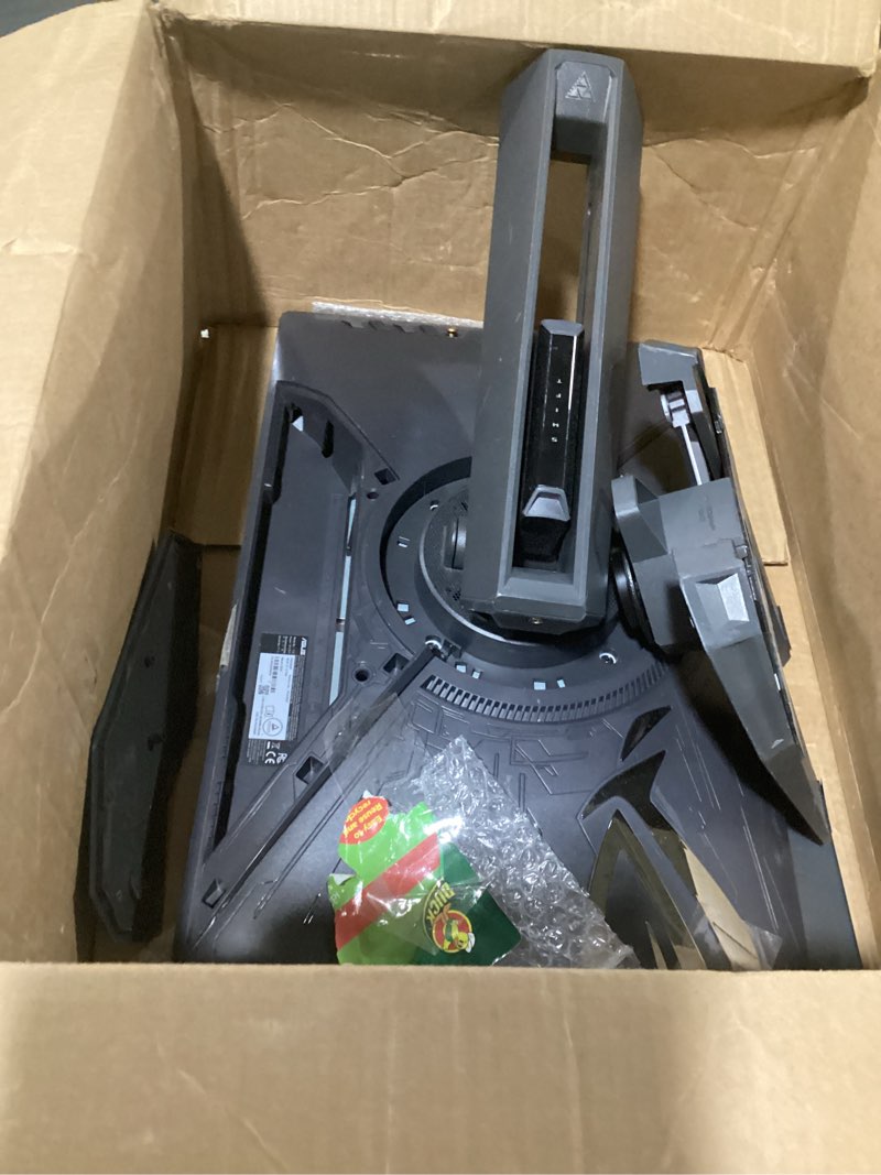 Condition photo showing As Is for asus 24-inch desktop monitor - 1080p full hd, 75hz, ips, adaptive-sync/freesync, eye care, hdmi displayport vga, frameless, vesa wall mountable - va24dq 75hz w/displayport, speakers