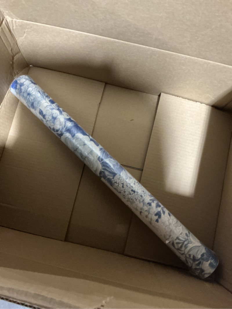 NuWallpaper NUS3833 Indigo Empress Garden Peel & Stick Wallpaper, Blue