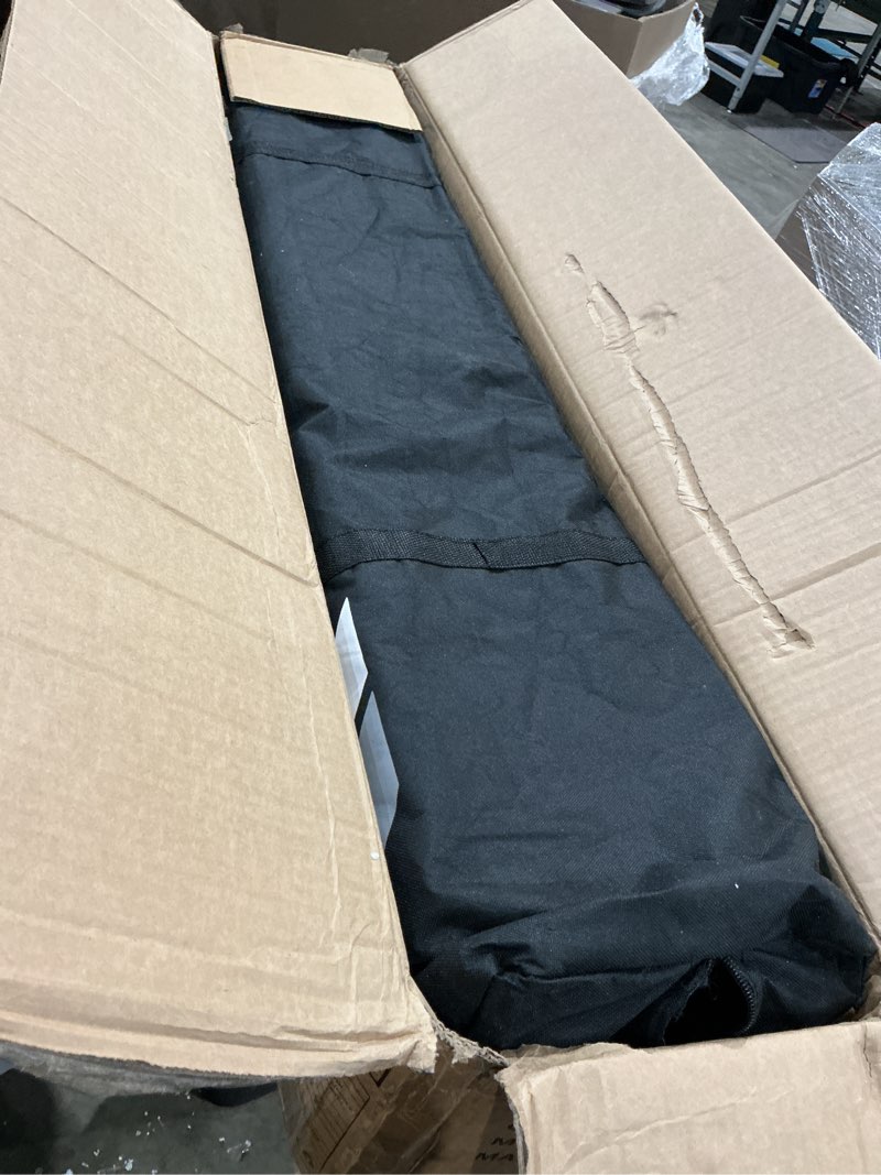 Condition photo showing Good Condition for item similar// cobizi 13x26 heavy duty pop up canopy with 6 sidewalls party tent outdoor wedding large event tent with roller bag for garden lawn waterproof upf 50+ easy up, dark blue (framework upgraded) dark blue 13x26 with 6 sidewalls